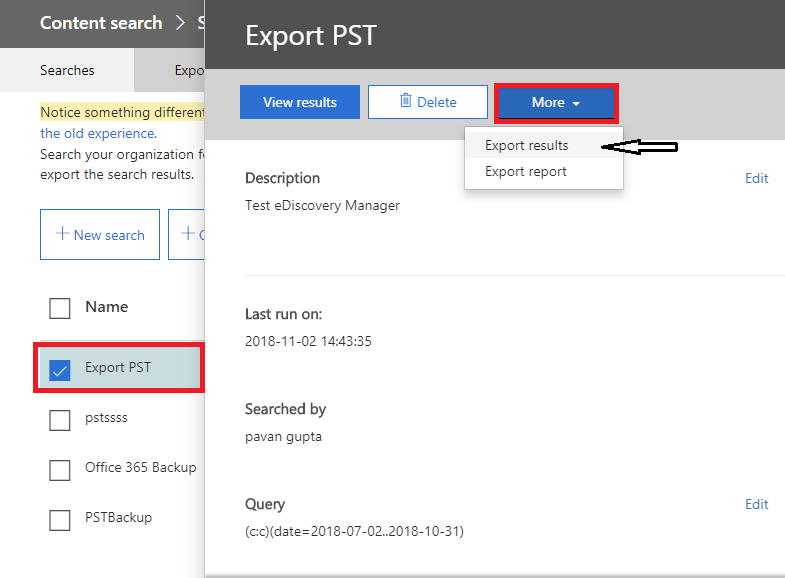 IT Partners How To Export A PST File From Microsoft 365