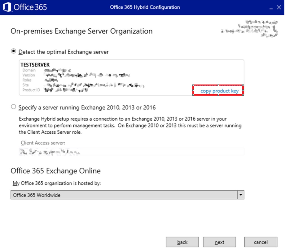 How to license your Hybrid Exchange Server environment