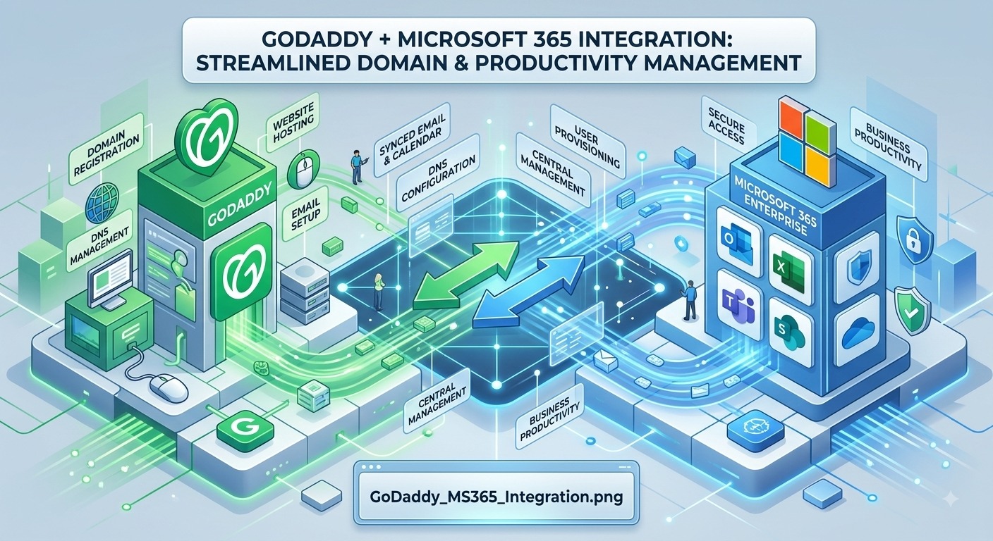 GoDaddy + Microsoft 365 Integration Services