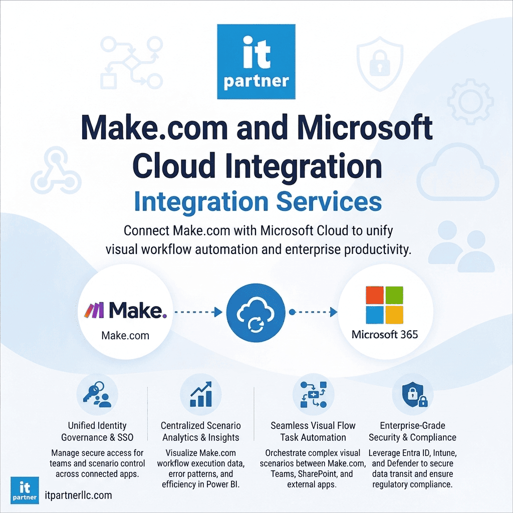 Make.com + Microsoft 365 Integration Services
