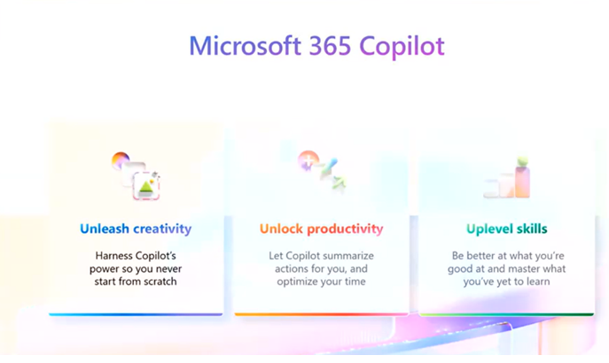 Explore the Future of Work with Microsoft 365 Copilot, a new generative AI-powered tool